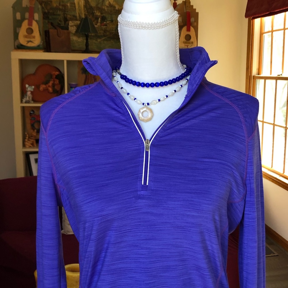 Gorgeous Women’s Purple 1/4 Zip Large